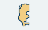 Riverside Unified School District Trustee Area 2 silhouette