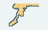 Riverside Unified School District Trustee Area 3 silhouette
