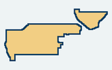 Val Verde Unified School District Trustee Area 4 silhouette