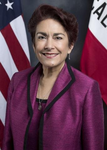 Official portrait of Anna Caballero